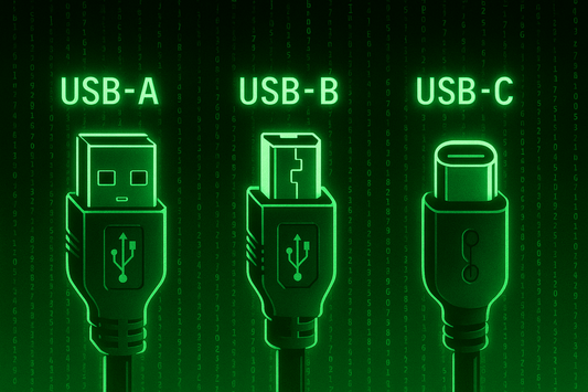 Understanding USB Connector Types: USB-A, USB-B, and USB-C