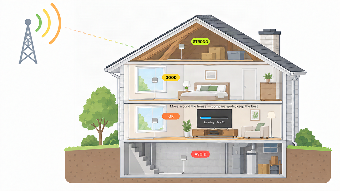 Where to Put Your TV Antenna: A Room-by-Room Guide (2026)