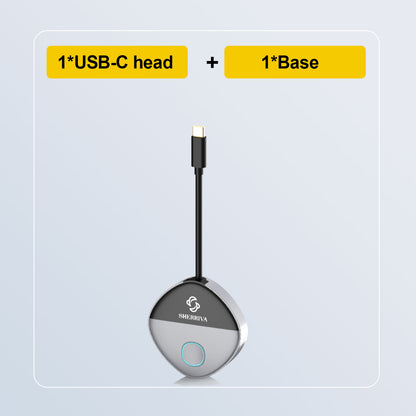 SHERRIVA: 2-in-1 HDMI & USB Type-C Transmitter and Receiver