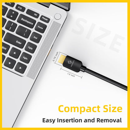 SHERRIVA's HDMI Cable has compact size
