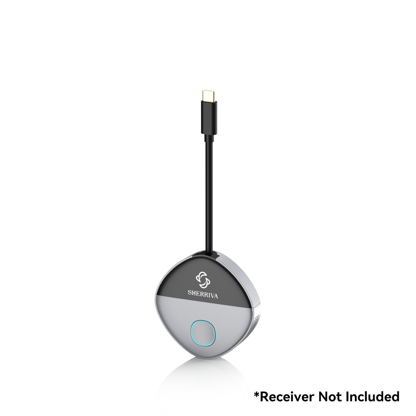 Wireless HDMI for Screen Sharing | USB-C & HDMI Dual Input | No Wi-Fi or App Needed | Plug & Play